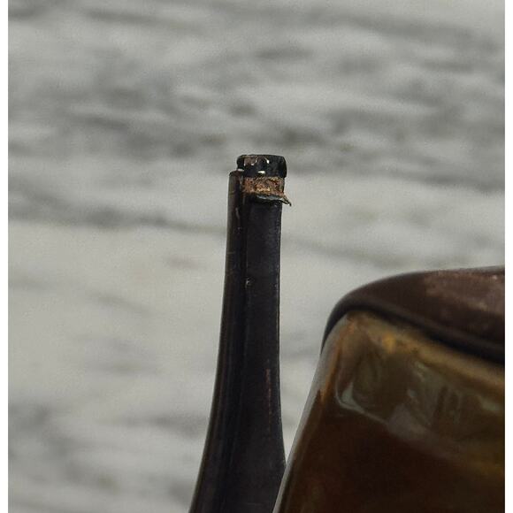 Giuseppe Zanotti High Gloss Dark Gold Patent Leather Dress Pumps - Picture 5 of 5